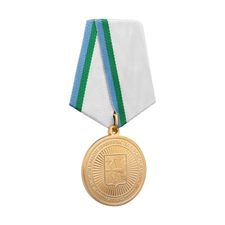 Медаль на колодке "За заслуги в работе правительства Кировской области 2017-2022"