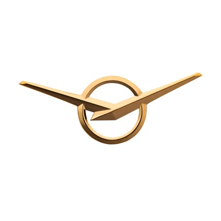 Значок золотой "Логотип УАЗ"