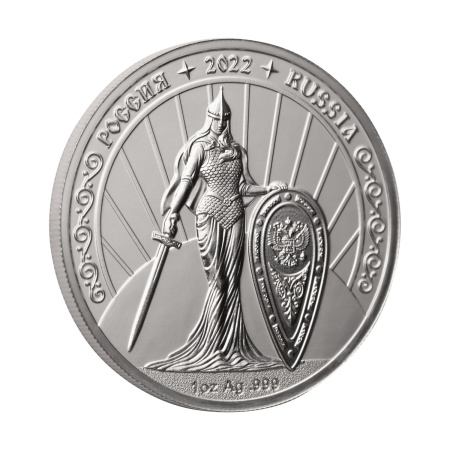 Мемориальная медаль монетного типа "Россия" 2022