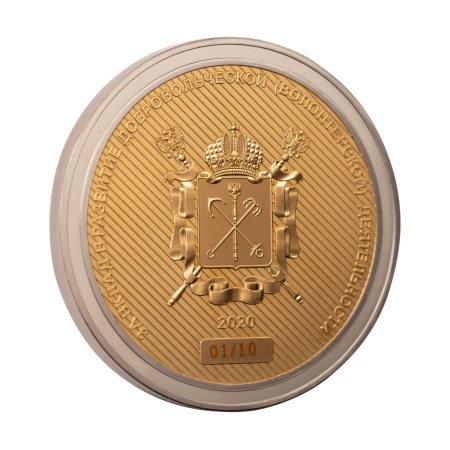 Мемориальная медаль монетного типа "За вклад в развитие волонтерской деятельности"